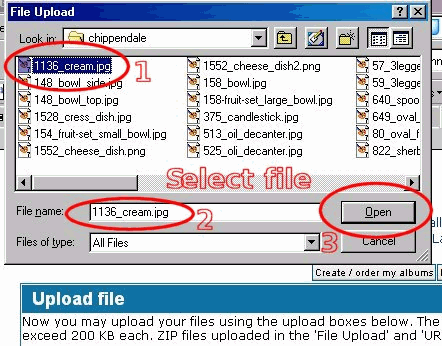 Choose File to Upload